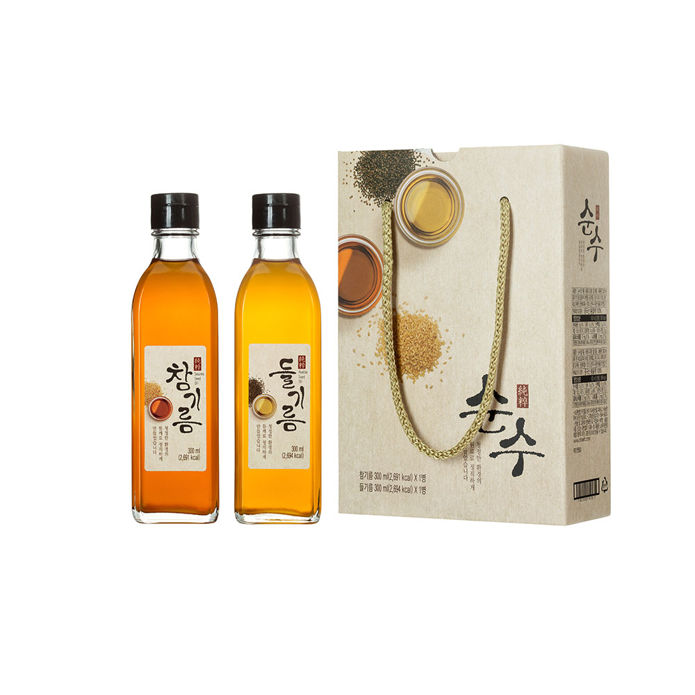 참기름 선물세트 2종