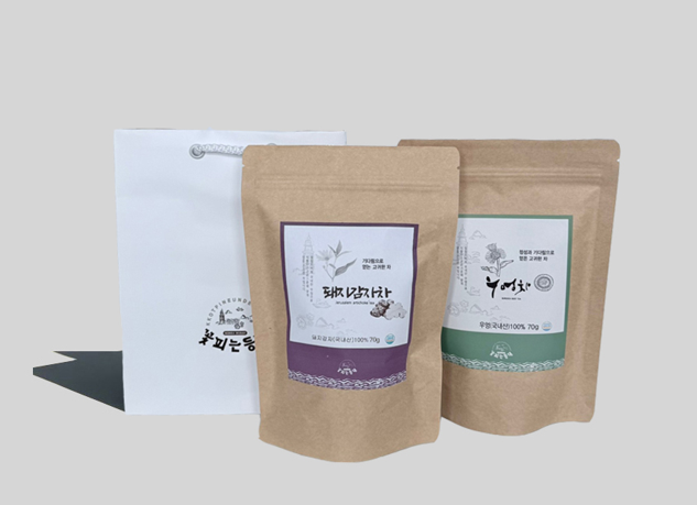 [추석특별전]우엉차+돼지감자차 지퍼백 70g