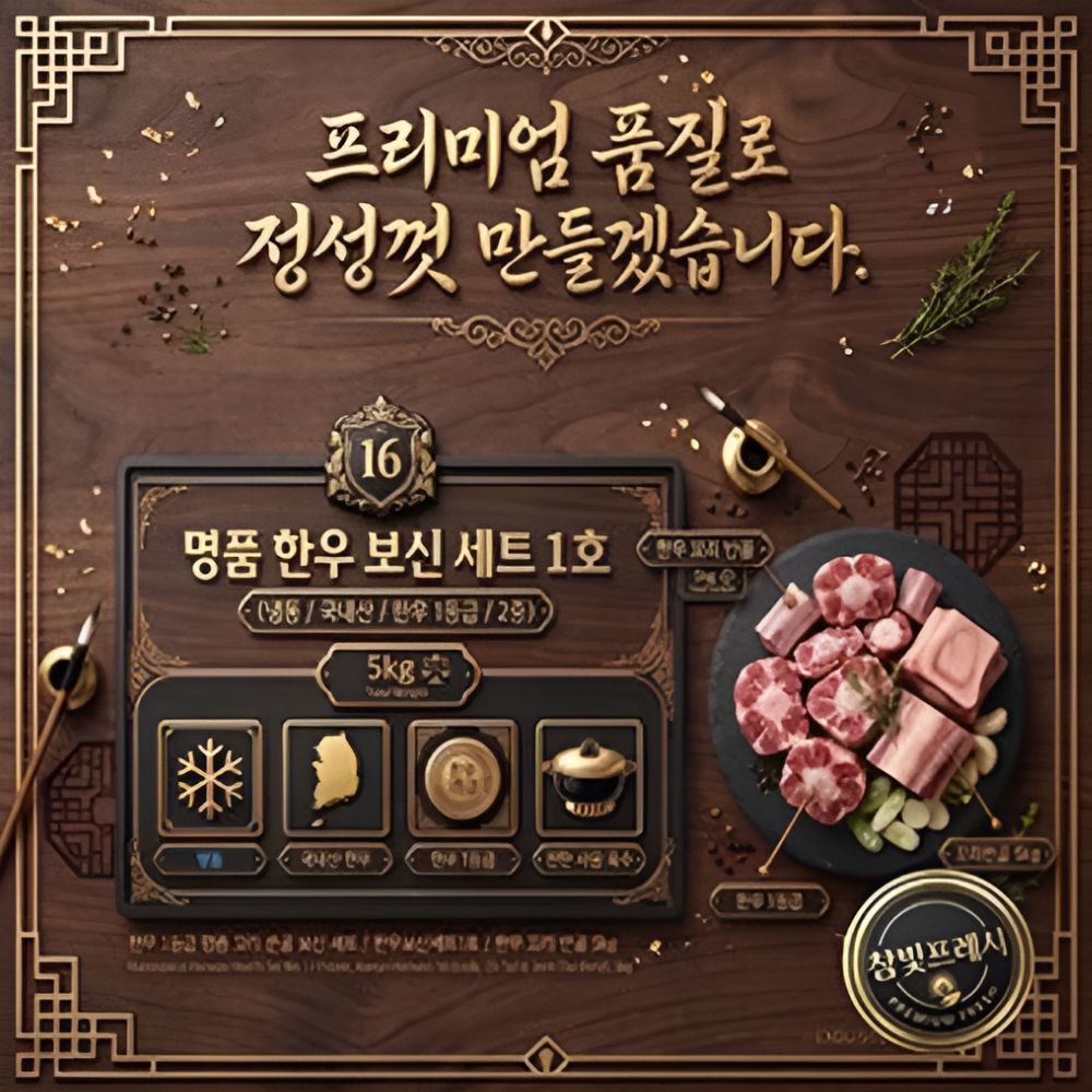 [추석특별전]한우보신세트 1호